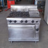 Used Waldorf RN8613GF 4 Burner & 300mm Flat grill With Oven