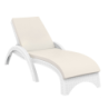 Furnlink Fiji Sunlounger with Beige Cushion by Siesta