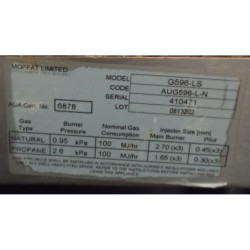 Used Blueseal G596-LS Griddle Plate 900m