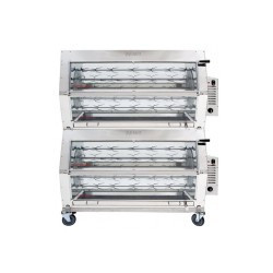 Semak Manual Electric Rotisserie -  series M 18,24,30,36,48,60,72 chicken Capacities