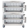 Semak Manual Electric Rotisserie -  series M 18,24,30,36,48,60,72 chicken Capacities