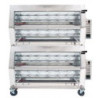 Semak Digital Electric Rotisserie - series D 18,24,30,36,48,60,72 chicken Capacities