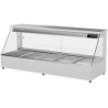 Woodson 5 Module Hot Food Bar - Straight Glass 1680mm W.HFS25