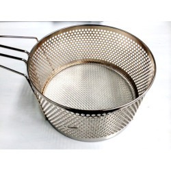 COMMERCIAL ROUND FRYING BASKETS - DIAMETER : 300MM 