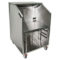 Woodson W.MVS850 Mobile Ventilated Station 850mm wide