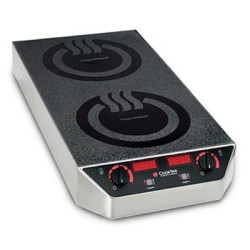 CookTek Heritage Double-Zone Hob Front To Back Counter Top Induction Cooktop 30Amp MC3502F