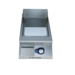 Electrolux 900XP Electric Fry Top Chrome Plated Smooth Sloped Plate 400mm Wide E9FTEDCS00