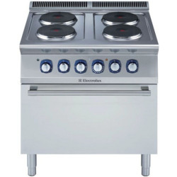 Electrolux 700XP Free Standing Electric Range 4 Hot Round Plate E7ECEH4RE0