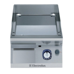 Electrolux 700XP Gas Fry Tops with Smooth Chrome Plated Plate 400mm E7FTGDCS00