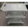 Metro Polymer Light Blue Three Tier Trolley Ex-display