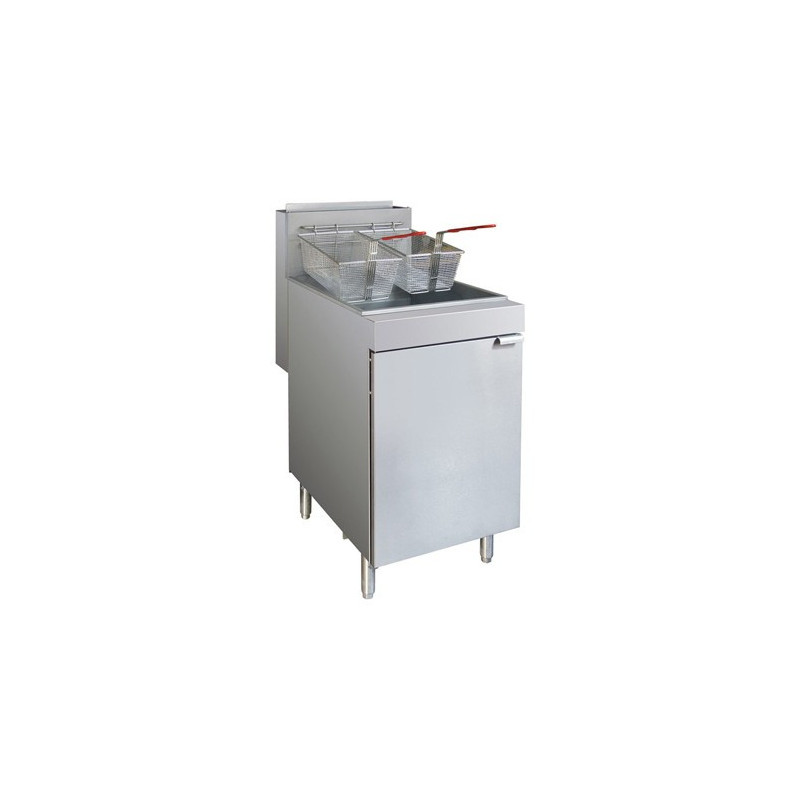 F.E.D Frymax Superfast 3 Burner Gas Fryer Single Vat RC300