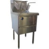 Complete WRF-1/12 Single Pan Fish and Chips Deep Fryer - 15 Liter Capacity