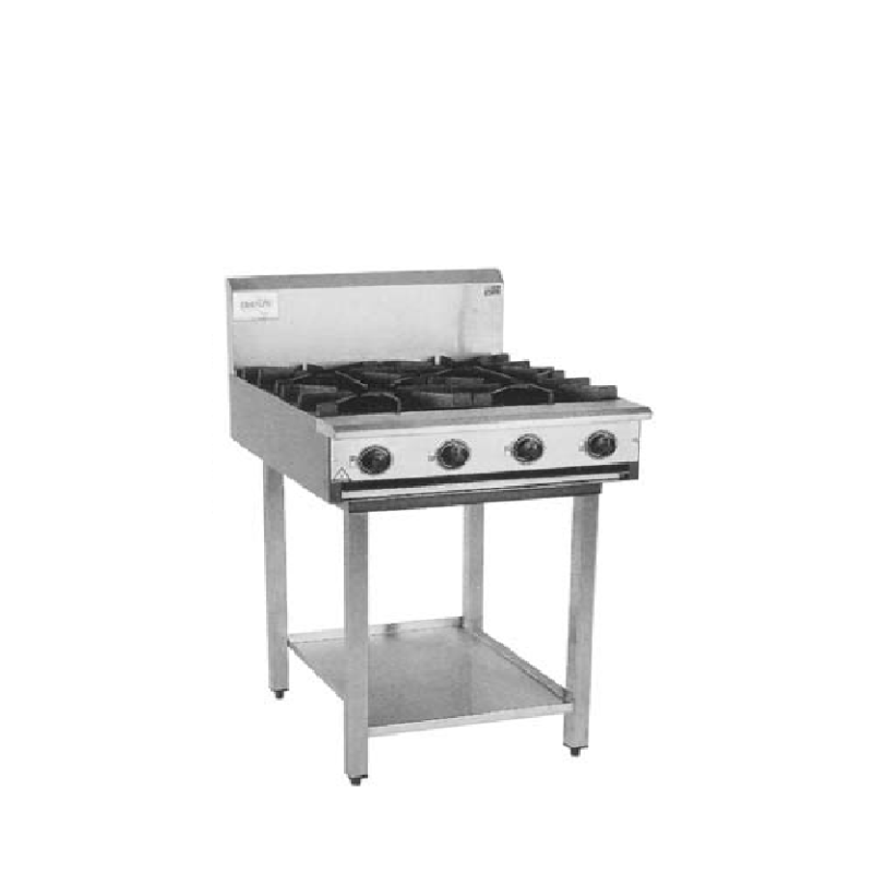 Complete BB-4 Four Burner Cook Top 