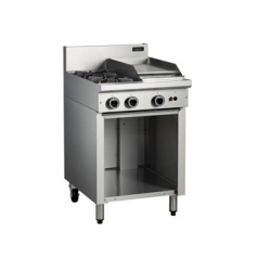 Complete BB-4/12G Four Burner Cook Top and 300mm Grill plate  Combination