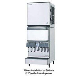 Hoshizaki KMD-201AA Crescent  Ice Maker - 157 Kg per day