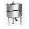  Crown DL100 379 Litre Direct Steam Kettle - Stationary Tri-Leg