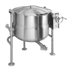 Crown DLT20 76 Litre Direct Steam Kettle - Tilting Tri-Leg