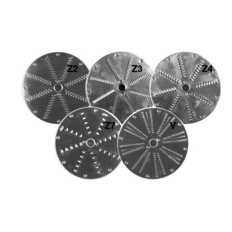 Chefs Disc Using Brice CHEFZ Z Series Cutting and Grating Disc (Chef 300 and Expert 205)