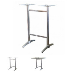 FURNLINK Astoria Aluminium Twin Bar Table Base