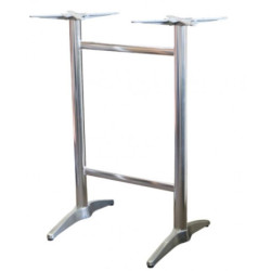 FURNLINK Astoria Aluminium Twin Bar Table Base