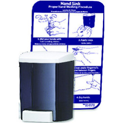 SAN JAMAR TOUCHLESS TOWEL & SOAP DISPENSER