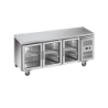 EXQUISITE - USC400G - COMMERCIAL KITCHEN UNDERBENCH CHILLER WITH GLASS DOORS