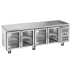 EXQUISITE - USC550G - COMMERCIAL KITCHEN UNDERBENCH CHILLER WITH GLASS DOORS