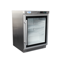 EXQUISITE - MC200G - COMMERCIAL KITCHEN SINGLE DOOR UNDER-BENCH CHILLER - GLASS DOOR