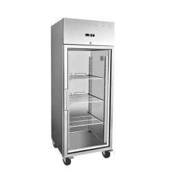 EXQUISITE - GSC650G - COMMERCIAL KITCHEN UPRIGHT GASTRONORM CHILLERS WITH GLASS DOORS