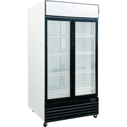 EXQUISITE - DC1000P - DISPLAY CABINETS DOUBLE DOOR UPRIGHT  DISPLAY CHILLERS