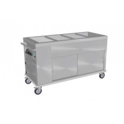 Culinaire Mobile Bain Marie Hot Cupboard- CH.BMHM.3