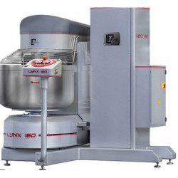 Self Emptying Spiral Mixer with Fixed Bowl and Hydraulic Lift - Lynx 160