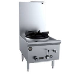 B+S COMMERCIAL KITCHENS - Verro Single Hole Waterless Stock Pot Cooker Low Splashback - VUFWWSP-1LS 