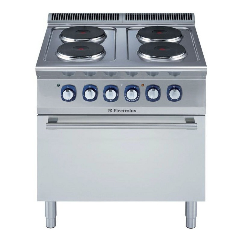 Electrolux 700XP Free Standing Electric Range 4 Hot Round Plate E7ECEH4RE0