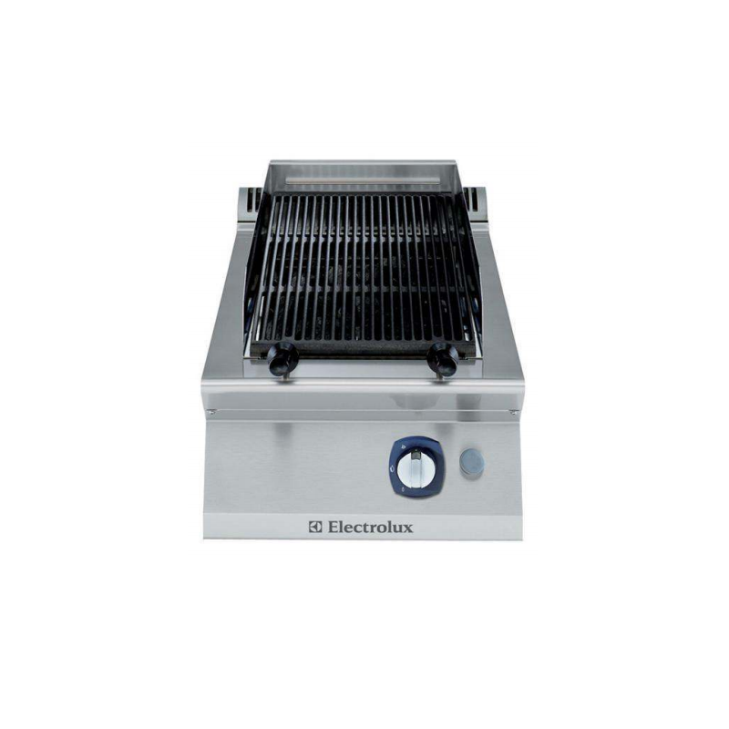 Electrolux 700XP Bench Top Gas Lava Stone Chargrill 400mm E7GRGDLC00