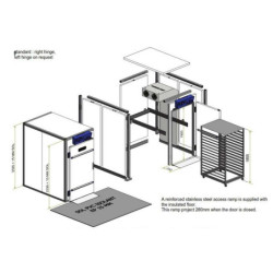 A.B.P ATLAS PAVAILLER CFI RETARDER PROOFER -  FLAT PACK MULTI RACK - CF 48 2 CP