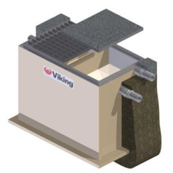 VIKING GREASE INTERCEPTOR -  BELOW GROUND PANELTIM - VPT9BG-250