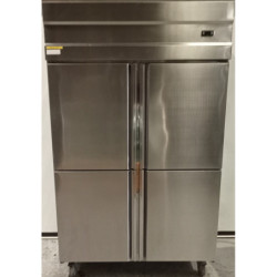  4 door stainless steel freezer