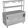 Culinaire Hot Cupboards Island With 2 Tier Heated Gantry - CH.HC.I.GDT.6