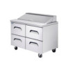 FRESH REFRIGERATION SALAD & SANDWICH PREP TABLE ( DRAWER ) - FSU-36-D4