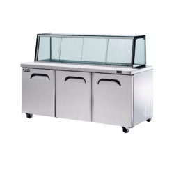 FRESH REFRIGERATION GLASS CANOPY SALAD & NOODLE BAR - FMU-72GC