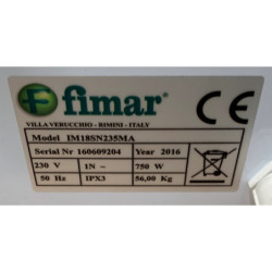 Ex-Display Fimar 22lt Spiral Dough Mixer