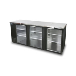 FRESH REFRIGERATION BACK BAR REFRIGERATOR (GLASS DOOR ) - FBB-95BG