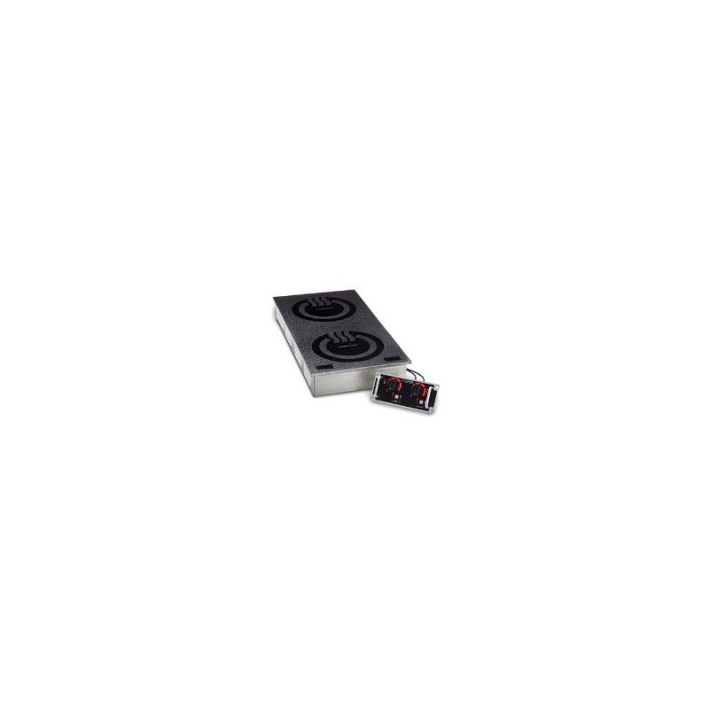 CookTek Heritage Dual-Zone Hob Front to Back Drop-in Induction Cooktop 20Amp MCD2502F