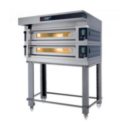 MORETTI FORNI ELECTRIC OVEN SERIES DOUBLE DECK OVEN ON STAND - COMPS120E/2/S