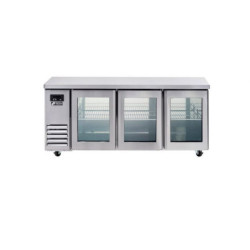 FRESH REFRIGERATION SIDE MOUNT TRIPLE DOOR UNDER COUNTER REFRIGERATOR  - FT-1800RG