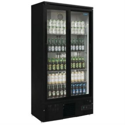 POLAR - GJ449-A - G-Series Upright Back Bar Cooler with Hinged Doors 490Ltr