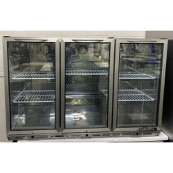 WILLIAMS THREE DOOR STAINLESS STEEL UNDER BENCH BOTTLE COOLER BC3SS