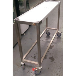 Stainless Steel Mobile Work Bench 1300mm wide New