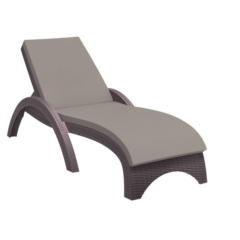 Furnlink Fiji Sunlounger with Etisilk Cushion by Siesta